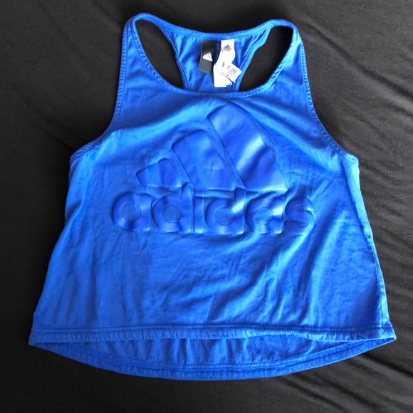 adidas Tops - Adidas Workout Crop Sz Med